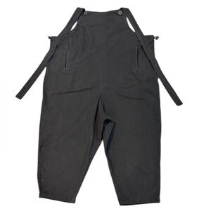 Poshmark Listing – YESNO Black Apron-Style Cotton Bib Overalls (Size S)